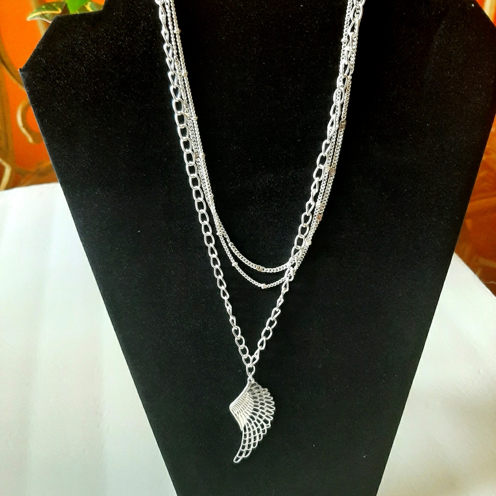 Fashion Statement Angel Wing Necklace 15$